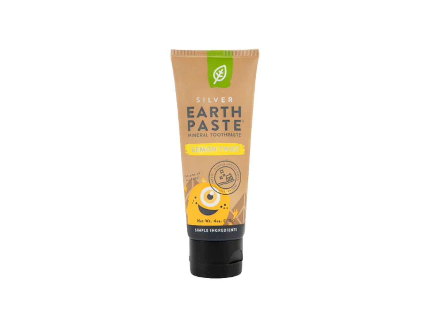 Redmond Earthpaste® | Natural Toothpaste with Silver / Lemon Twist