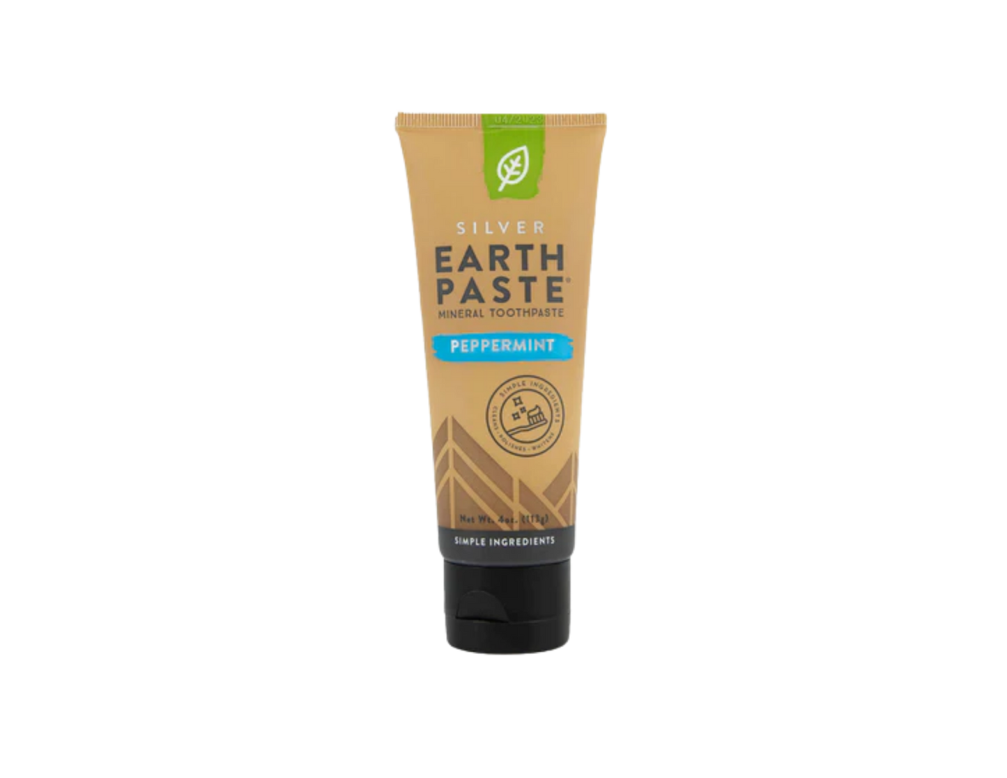 Redmond Earthpaste® | Natural Toothpaste with Silver / Peppermint