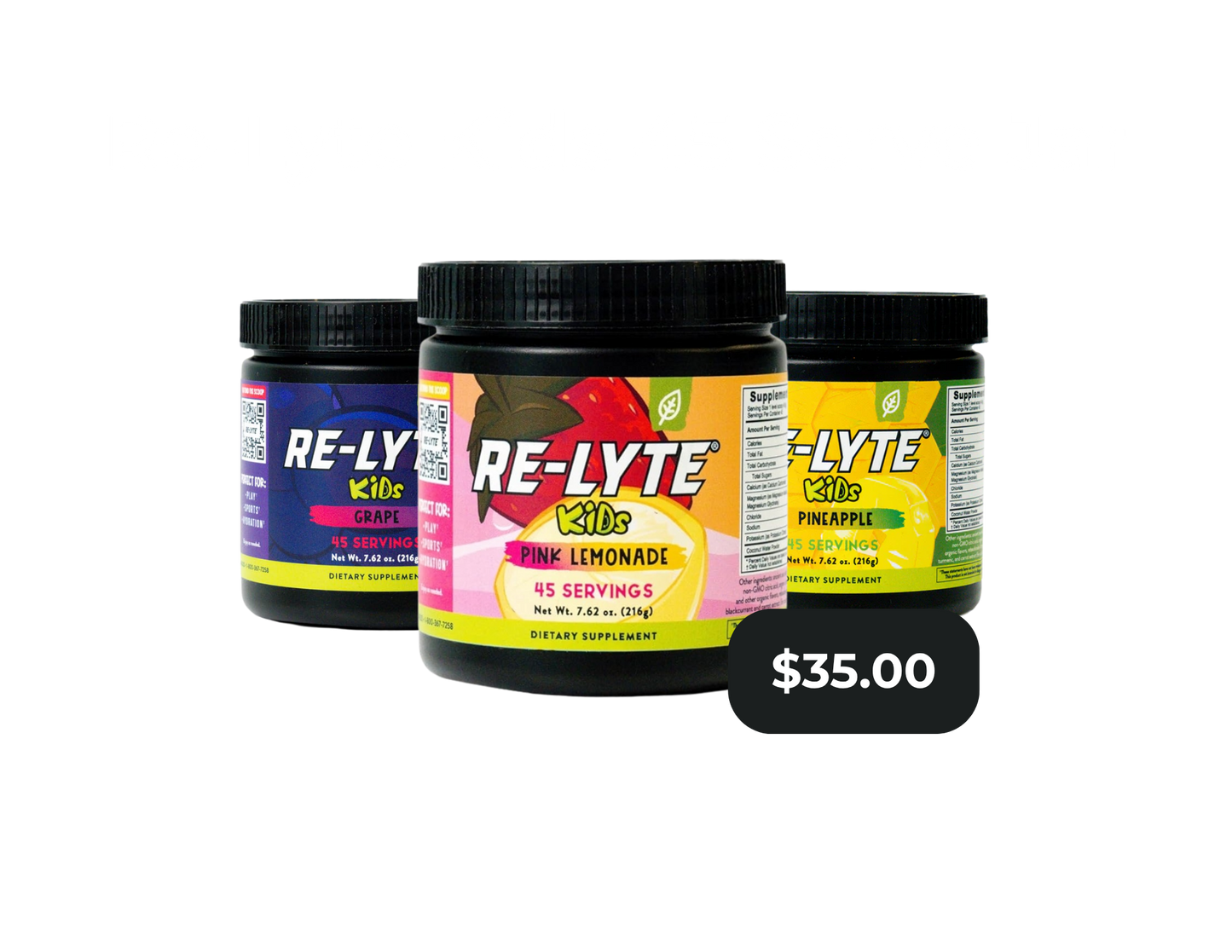 Re-Lyte Kids Hydration (Transparent)