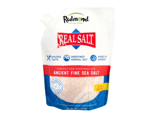 Real Salt Fine 26 oz Pouch