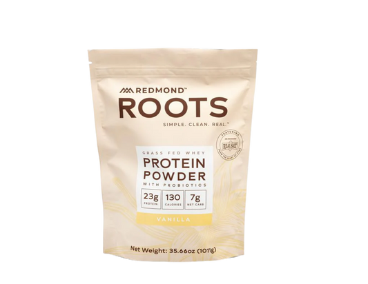Vanilla Redmond Roots Protein Powder