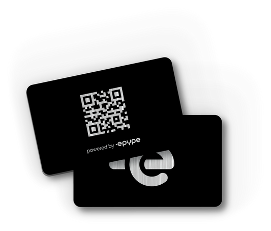 Black Metal NFC Card